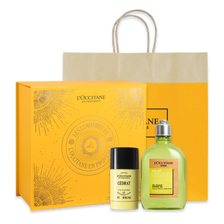 Presente Cedrat: Sabonete Líquido Corpo E Cabelo e Desodorante Stick